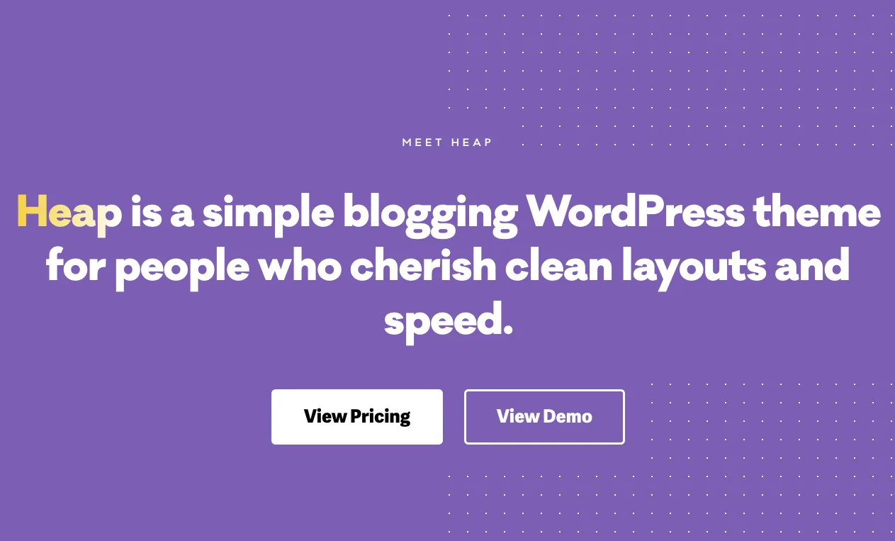 Heap Responsive WordPress Blog Theme