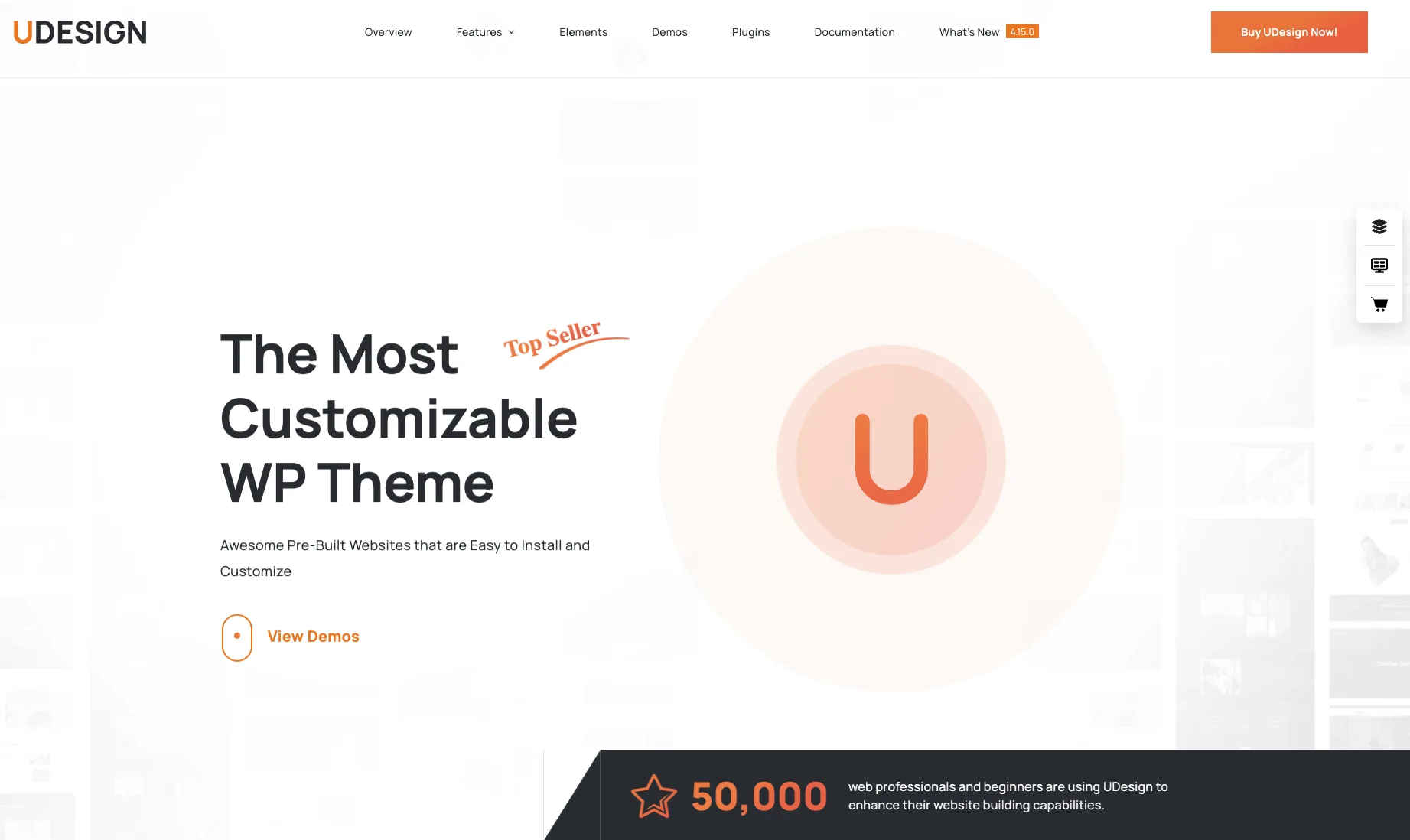 uDesign Multi-purpose WordPress Theme with Endless Possibilities!