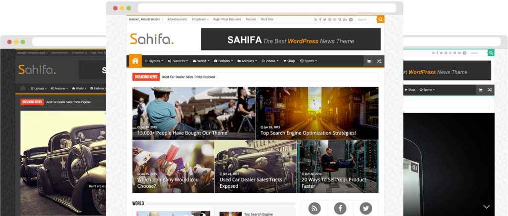 Sahifa News, Magazine and Blog theme by TieLabs