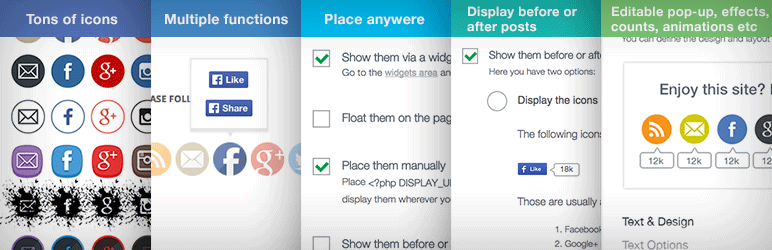 20 Best Social Media Plugins For WordPress Ultimate Social Media Icons PLUS