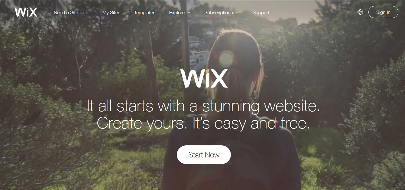 Top 5 Best Website Builders Wix