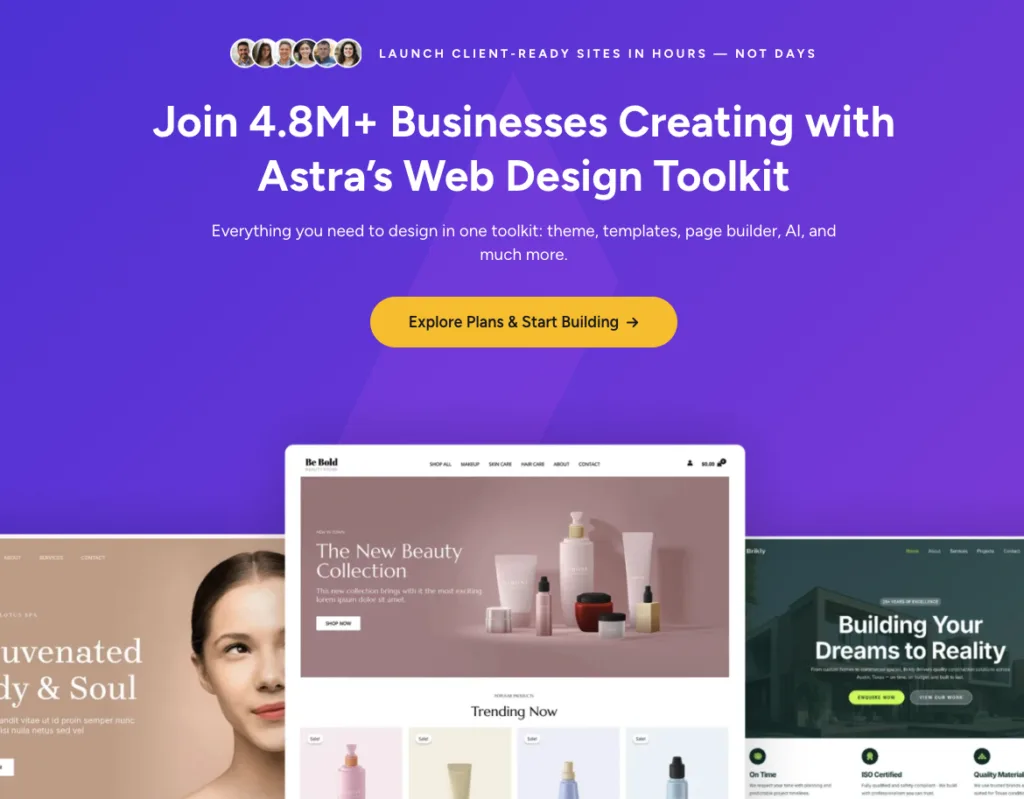 Astra is a lightweight, high performance WordPress theme
