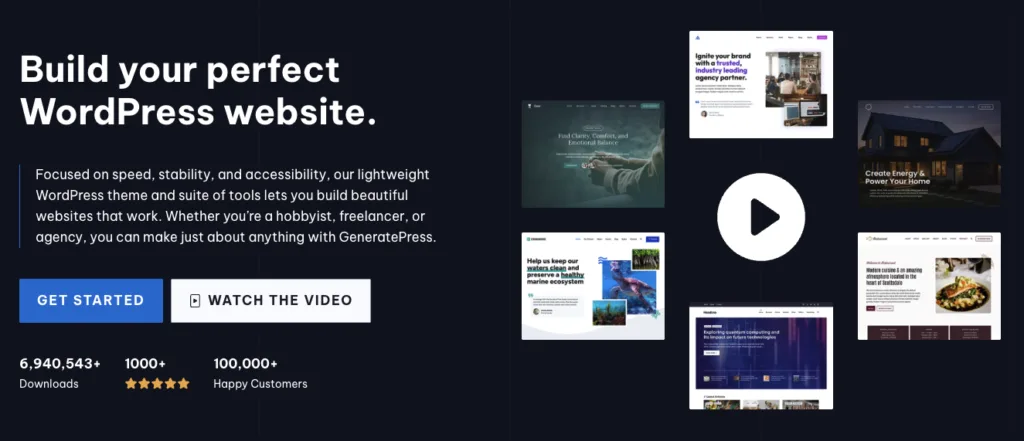 SEO Friendly WordPress Themes GeneratePress