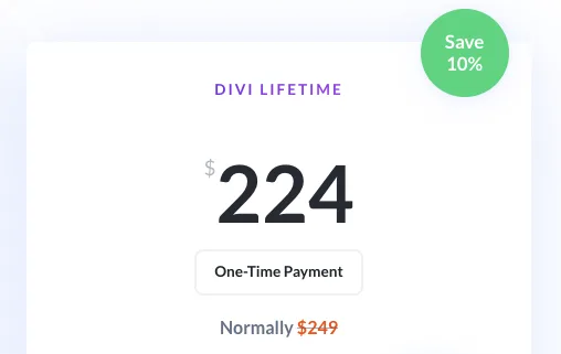 Claiming the official Divi discount coupon code is simple Lifetime