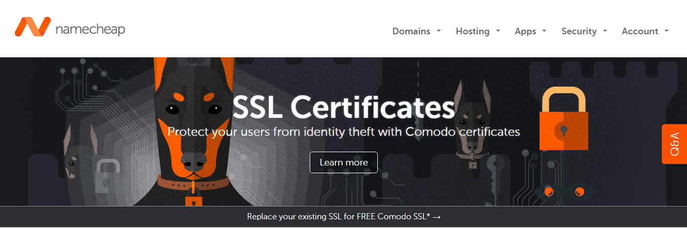 namecheap ssl certificates