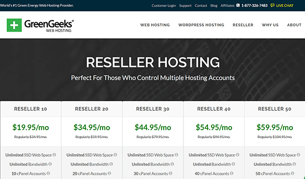 greengeeks reseller hosting review