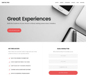 digital pro theme