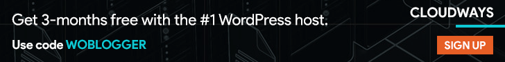Cloudways Promo Code: WOBLOGGER