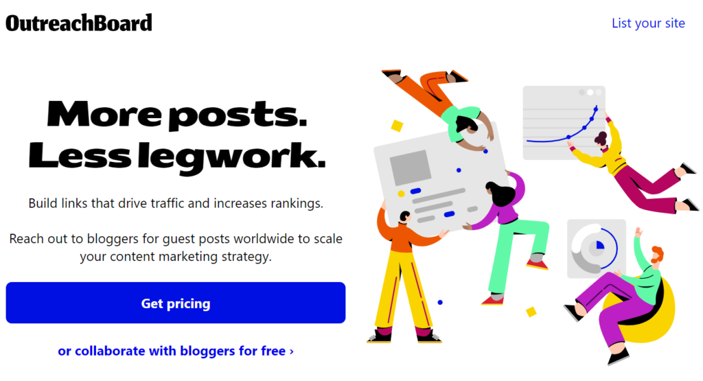 Outreachboard website