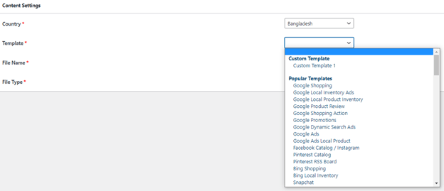 hundred pre-configured templates
