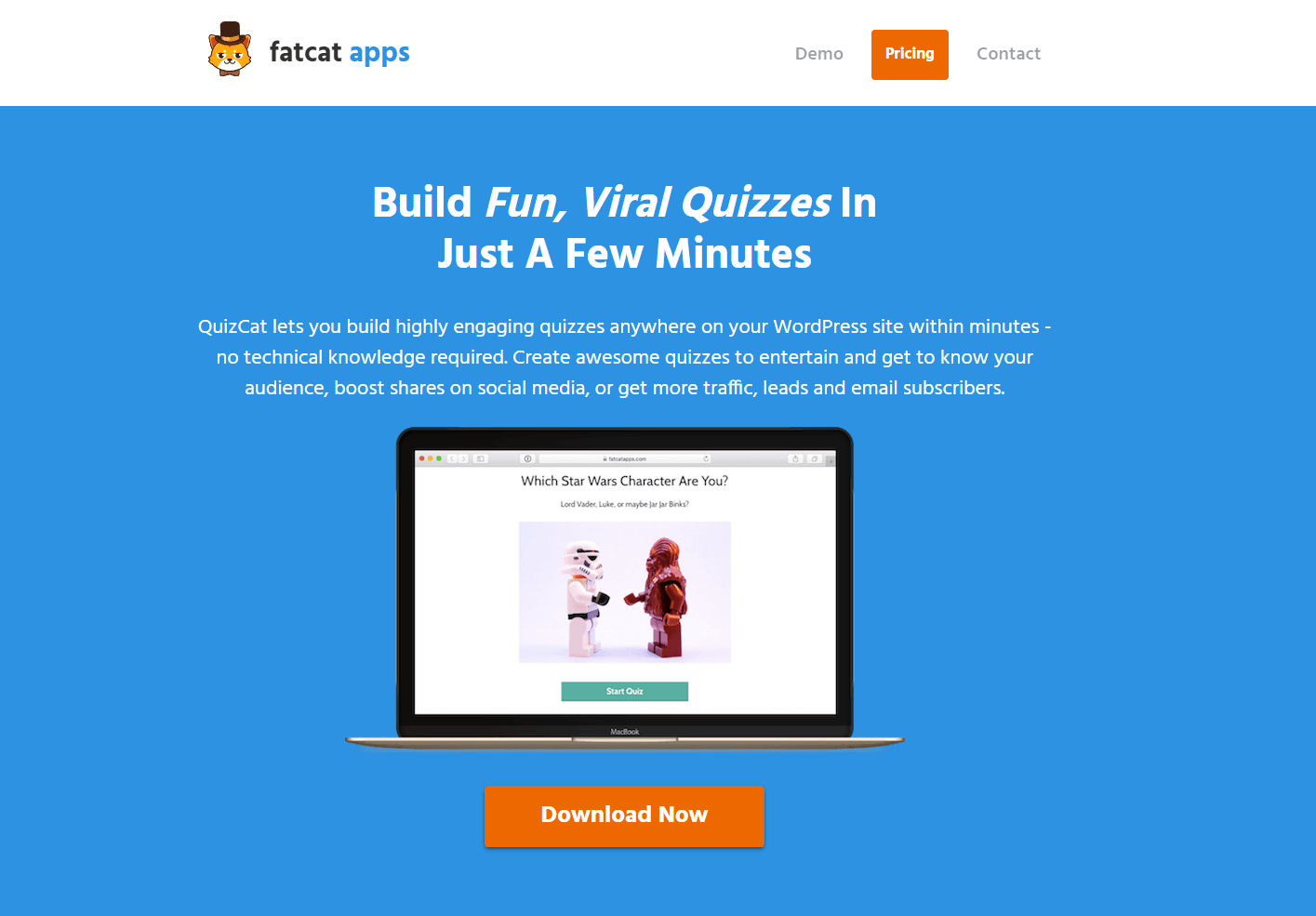 QuizCat - A WordPress Quiz Plugin to Build Incredible Quizzes Image