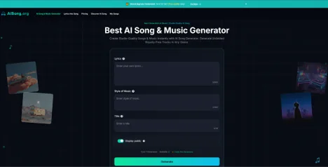 AI Song Generator Redefine Music Creation with Ease and Innovation image 1
