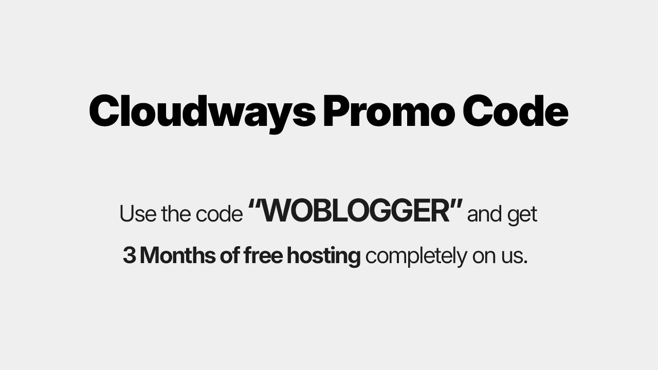 Don’t Pay for Hosting Yet — Get 3 Months of Cloudways Hosting Free