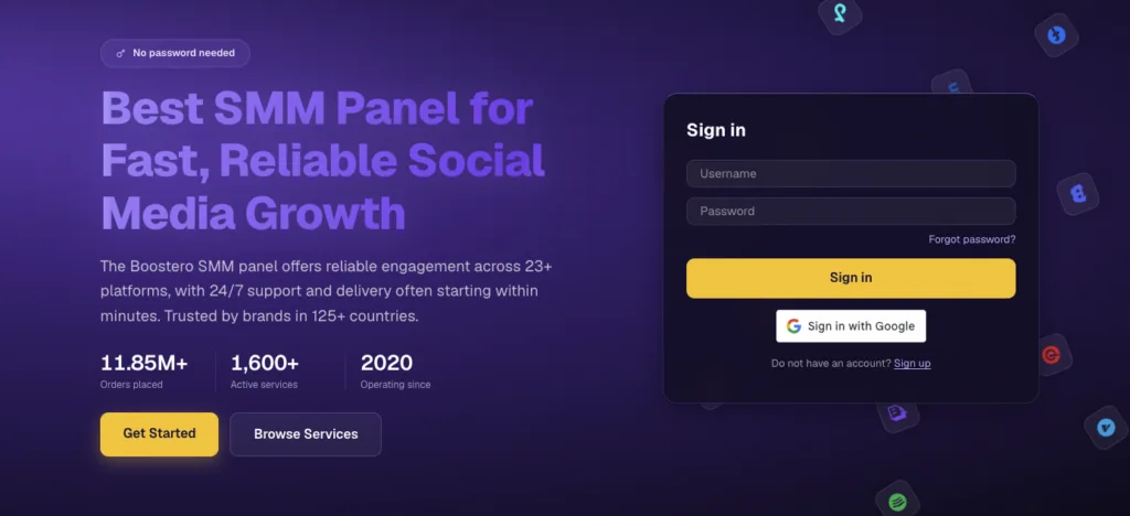 Boostero — Best Overall for Reliable Multi Platform Growth Image
