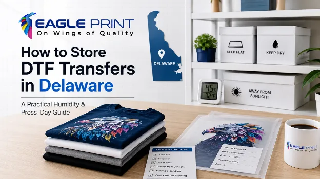 How to Store DTF Transfers in Delaware: A Practical Humidity and Press-Day Guide